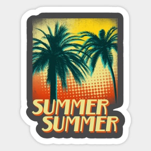 Summer Summer Sticker